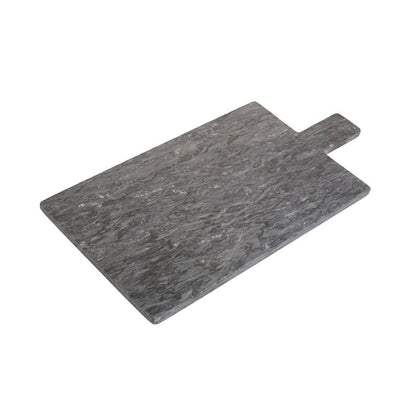 Large Paddle Board Chopping Board Black Stone Marble - 48 x 24cm - Modern Home Interiors