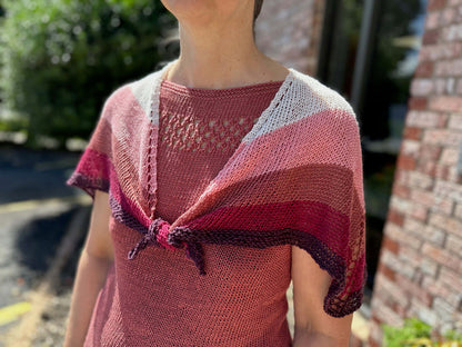 Light and Lofty Linen Shawl