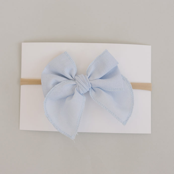 Light Blue Hair Bow