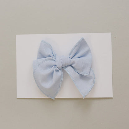 Light Blue Hair Bow