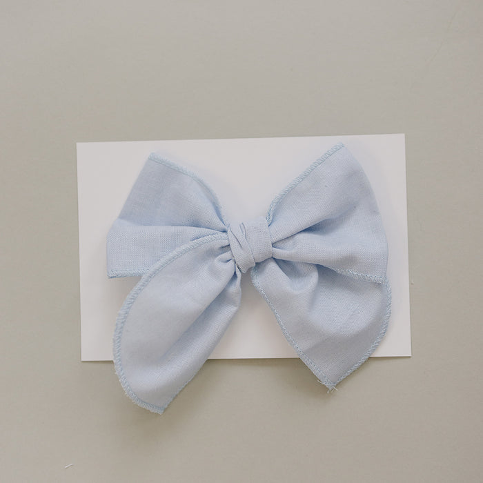 Light Blue Hair Bow