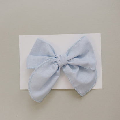 Light Blue Hair Bow