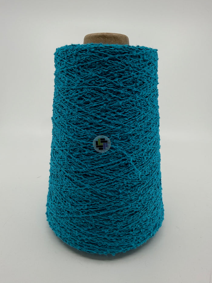 LoftyCotton Boucle - Turquoise Blue