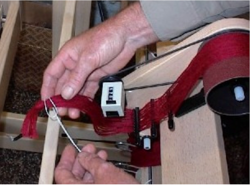 Louet Warp Tension Regulator, Counter and Replacement Belts