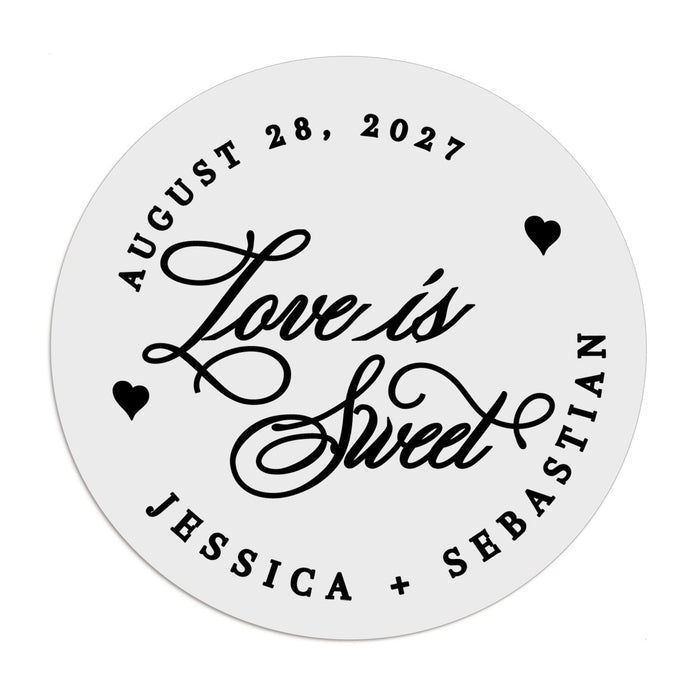 1.75" - 22 Labels / Black