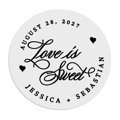 1.75" - 22 Labels / Black