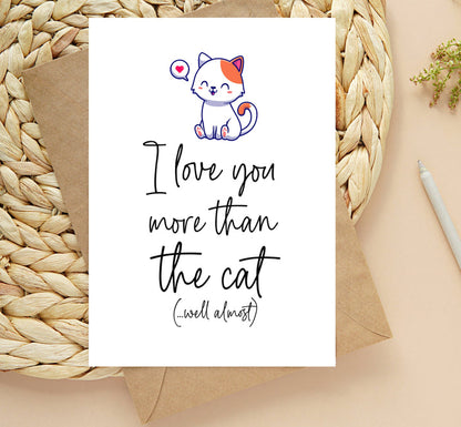 Love You More Than The Cat