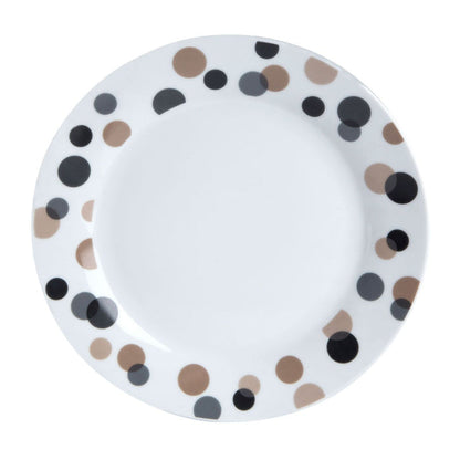 Luna Dotted Dinner Plates Set (12pc) - Modern Home Interiors