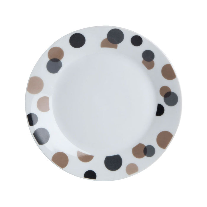 Luna Dotted Dinner Plates Set (12pc) - Modern Home Interiors