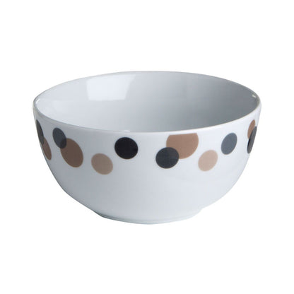 Luna Dotted Dinner Plates Set (12pc) - Modern Home Interiors