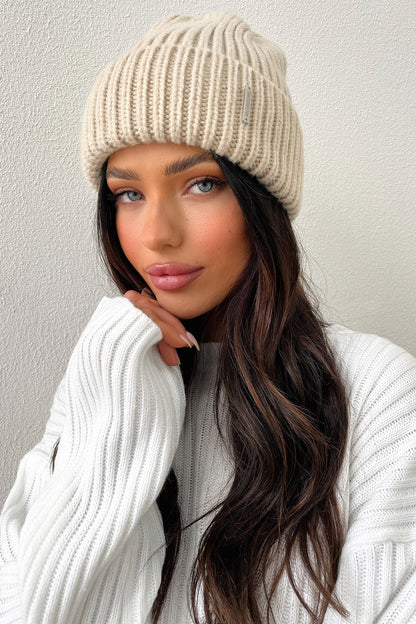 Luna Beanie - Beige