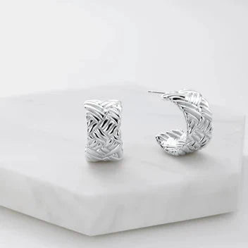 Maisy Hoop - Silver