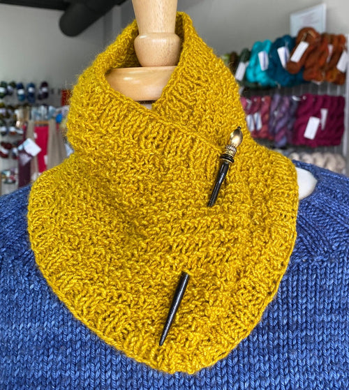 March Project - 12 Months of Christmas - Mistake Rib Cowl