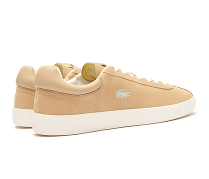 Men's Lacoste Baseshot 124 3 SMA (Light Brown/Off White)