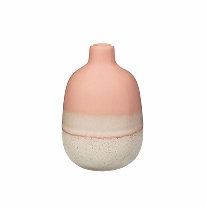 Mojave Glaze Vase - Pink - Modern Home Interiors