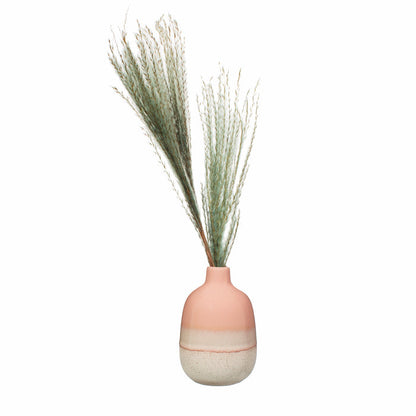 Mojave Glaze Vase - Pink - Modern Home Interiors
