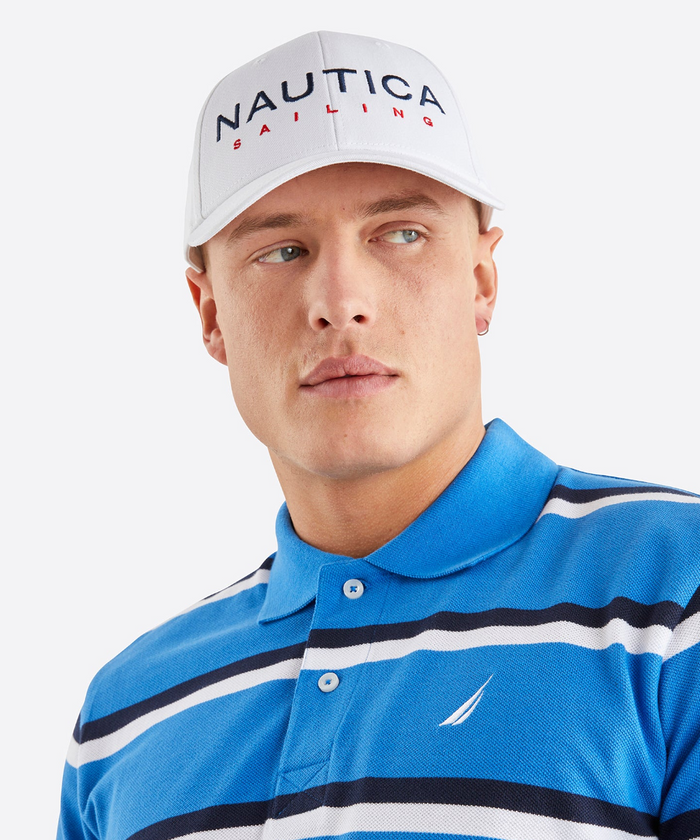 Nautica Baltic Strapback Cap (White)