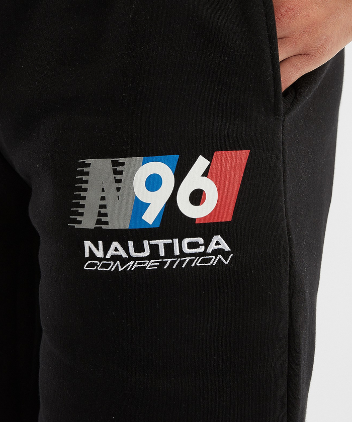 Nautica Competition Kessler Fleece Shorts (Black)
