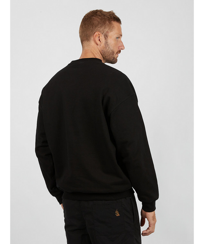 Nautica Lynche Heavyweight Crew Sweater (Black)