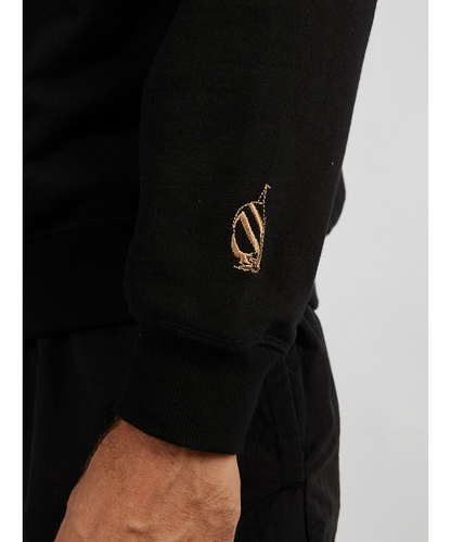 Nautica Lynche Heavyweight Crew Sweater (Black)