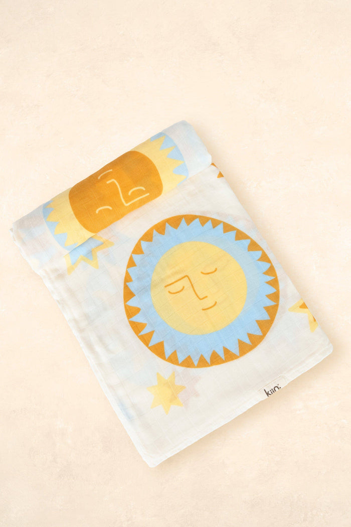 Organic Muslin Swaddle - Sunny Day (Limited Edition)