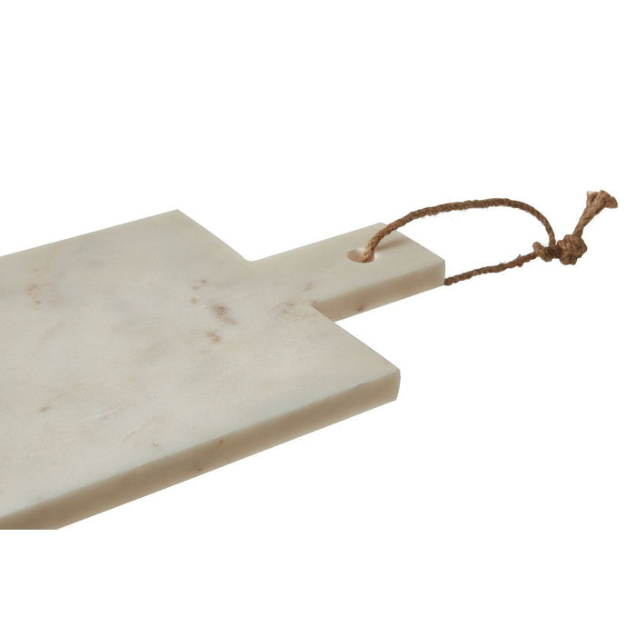 Paddle Board Chopping Board White and Grey Stone Marble - 44 x 21cm - Modern Home Interiors