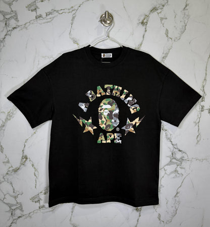 Playera 100% Algodón BAPE Cuello Redondo