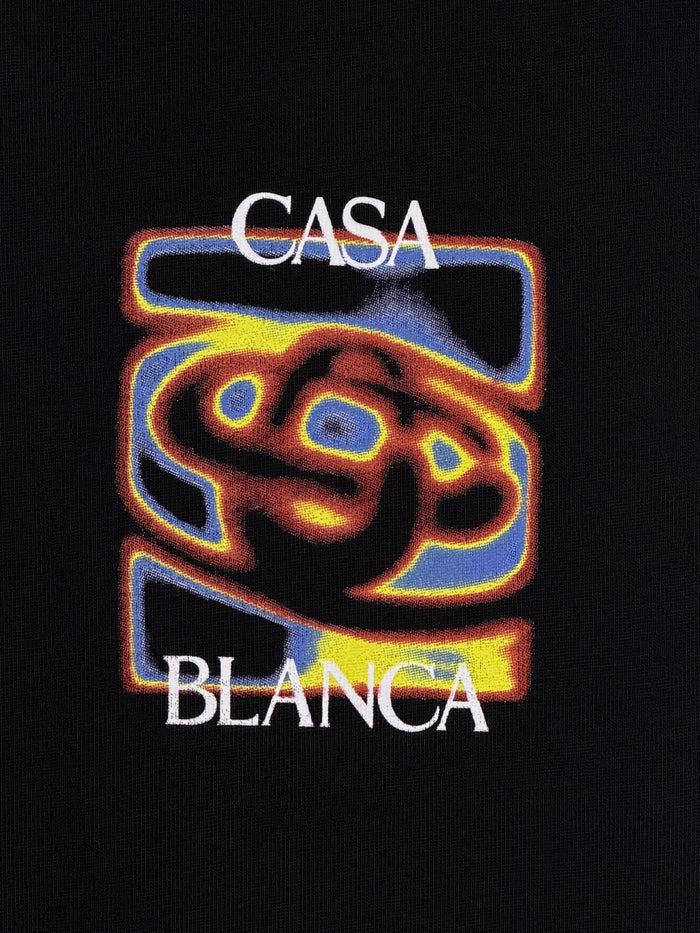 Playera 100% Algodón Casa Blanca Cuello Redondo