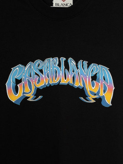 Playera 100% Algodón Casablanca Cuello Redondo