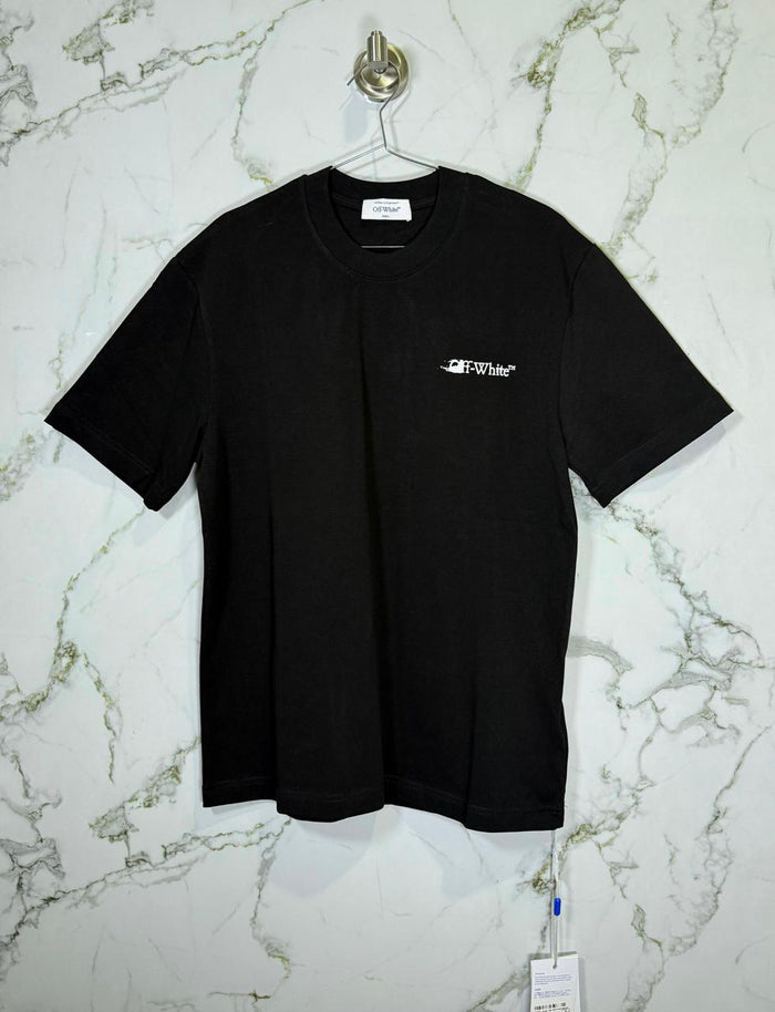 Playera 100% Algodón Off White Cuello Redondo