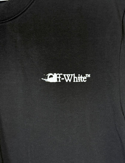 Playera 100% Algodón Off White Cuello Redondo