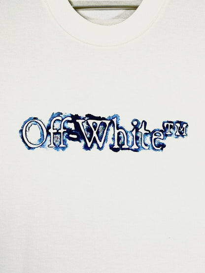 Playera 100% Algodón Off White Cuello Redondo