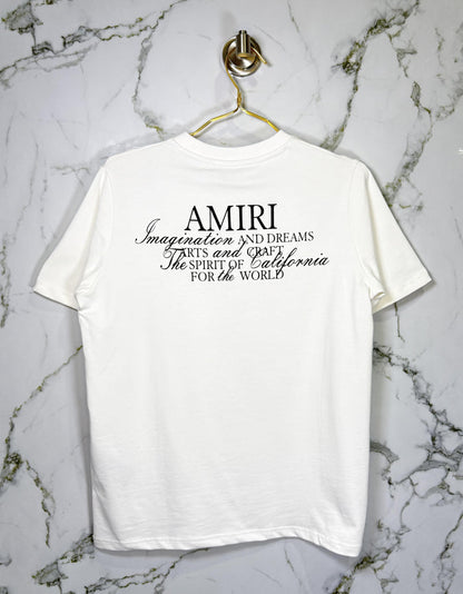 Playera Calidad Alta AMIRI Cuello Redondo