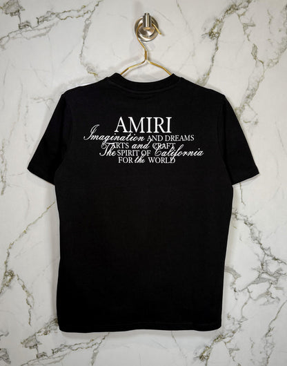 Playera Calidad Alta AMIRI Cuello Redondo