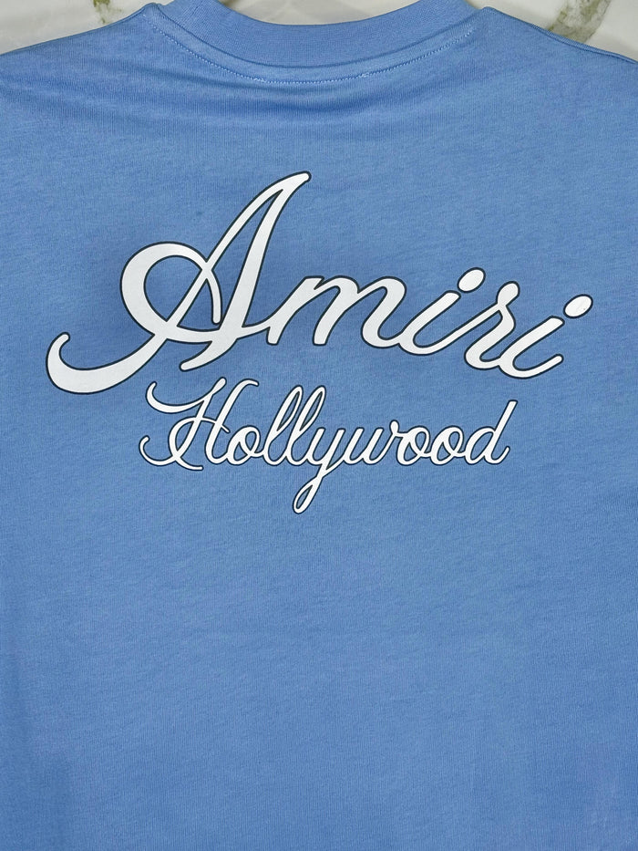 Playera Calidad Alta AMIRI Cuello Redondo