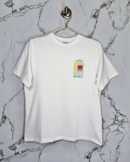 Playera Calidad Alta Casa Blanca  Cuello Redondo