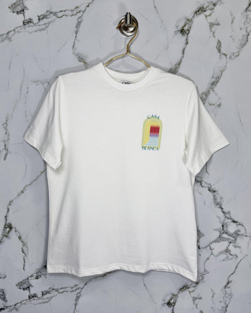 Playera Calidad Alta Casa Blanca  Cuello Redondo