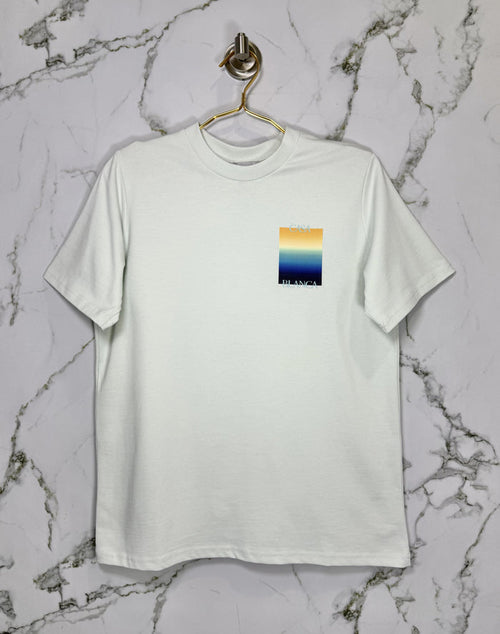 Playera Calidad Alta Casa Blanca  Cuello Redondo