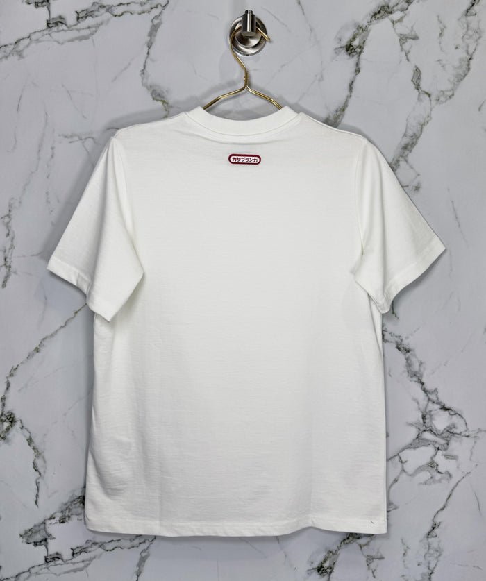 Playera Calidad Alta Casa Blanca  Cuello Redondo