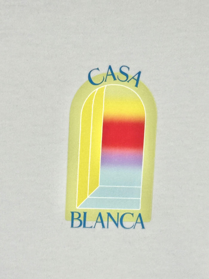 Playera Calidad Alta Casa Blanca  Cuello Redondo