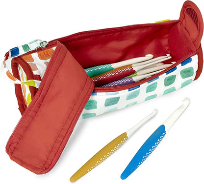 Prym Crochet Hook Roll Travel Bag