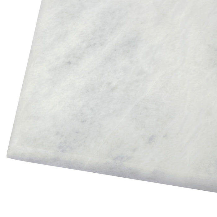 Raised Platform White Stone Marble Chopping Board - Rectangular 31 x 21cm - Modern Home Interiors