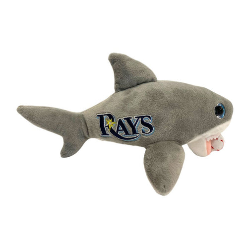 Rays Gray Shark with Baseball Plush Toy