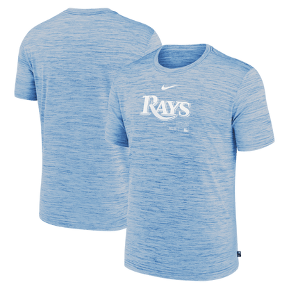 Rays Men's Nike Light Blue 2024 Authentic Collection Practice Dri Fit T-Shirt - The Bay Republic | Team Store of the Tampa Bay Rays & Rowdies