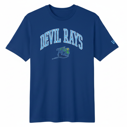 Rays Men's New Era Batting Practice Devil Rays Coop T-Shirt