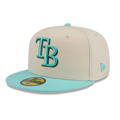Rays New Era Chrome Mint TB 59Fifty Fitted Hat