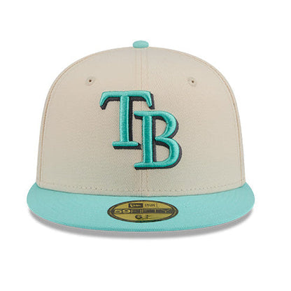 Rays New Era Chrome Mint TB 59Fifty Fitted Hat