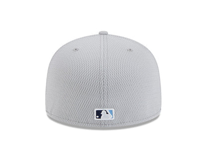 Rays New Era Gray 2025 TB Clubhouse 59Fifty Fitted Hat