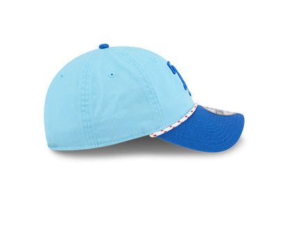 Rays New Era Light Blue 2025 Fourth of July 9Twenty Adjustable Hat
