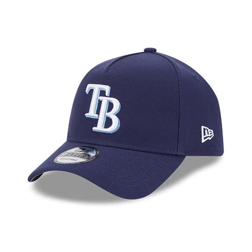 Rays New Era Navy TB 9Forty A-Frame Replica Adjustable Hat